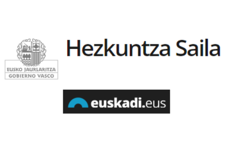 Eusko Jaurlaritzako Hezkuntza Sailaren logotipoa